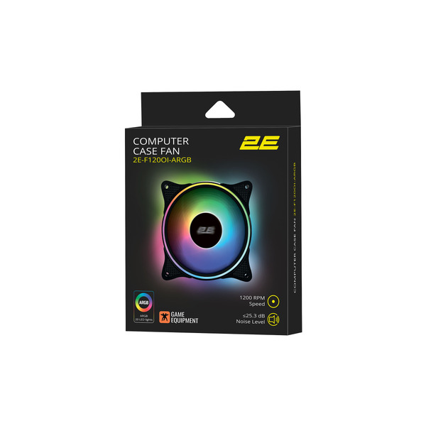 Вентилятор 2E GAMING F120OI-ARGB (2E-F120OI-ARGB)