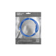 2E Cat 6,UTP,RJ45, 26AWG ,7/0.16 Cu, 1.00 m,PVC, Blue