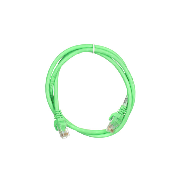 патч-корди 2E Cat 6,UTP,RJ45, 26AWG ,7/0.16 Cu, 1.00 m,PVC, Green
