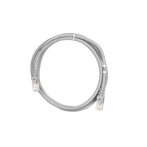 2E Cat 6,UTP,RJ45, 26AWG ,7/0.16 Cu, 1.50 m,PVC, Grey