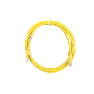 Патч-корд 2E Cat 6, UTP, RJ45, 26AWG, 7/0.16 Cu, 1.50 m, PVC, Yellow (2E-PC6COP-150YLW)