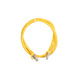 2E Cat 6, S-FTP экран оплётка фольга, RJ45, 4Х2 27AWG , 7/0.14 Cu, 1.00 m, PVC, Yellow