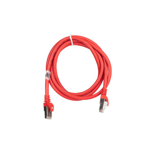 Патч-корд 2E Cat 6, S-FTP, 4Х2 27AWG, 7/0.14 Cu, 1.50 m, PVC, Red (2E-PC6SFTPCOP-150RD)