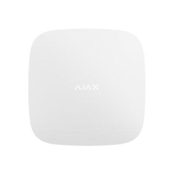 Інтелектуальна охоронна централь Ajax Hub 2 (4G) Jeweller, бездротова, White (000026662)