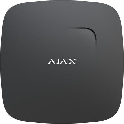 Бездротовий датчик детектування диму і чадного газу Ajax FireProtect Plus EU чорний