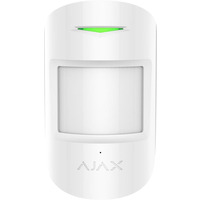 Датчик движения и разбития Ajax CombiProtect, Jeweler, беспроводной, белый