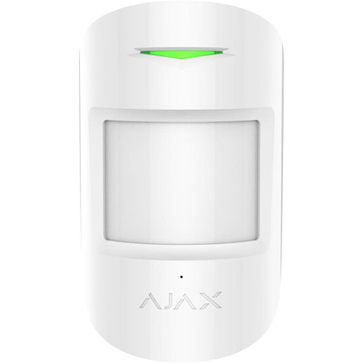 Датчик движения и разбития Ajax CombiProtect, Jeweler, беспроводной, белый