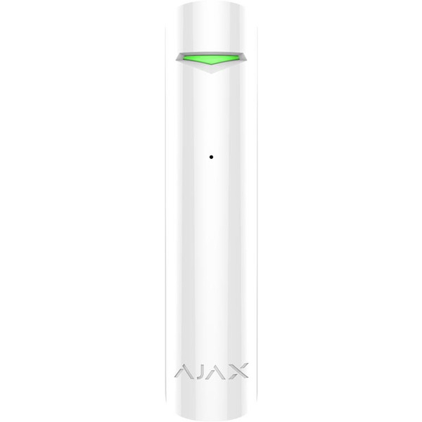 Датчик розбиття скла Ajax GlassProtect бездротовий, Jeweler, білий