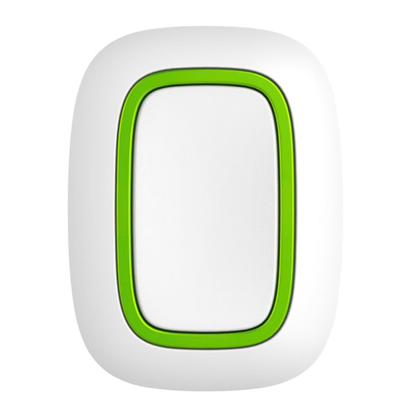 Бездротова тривожна кнопка Ajax Button, біла (000014729)