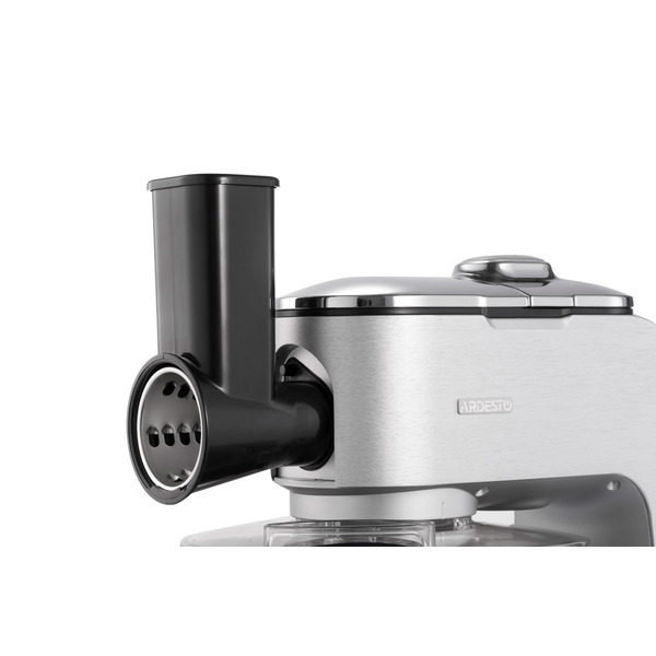 ARDESTO Кухонная машина KMCH-K1500SS/ 1500 Вт/ 6 скоростей + режим Pulse/ чаша 6 л./ блендер 1.5 л./серебристо-серый