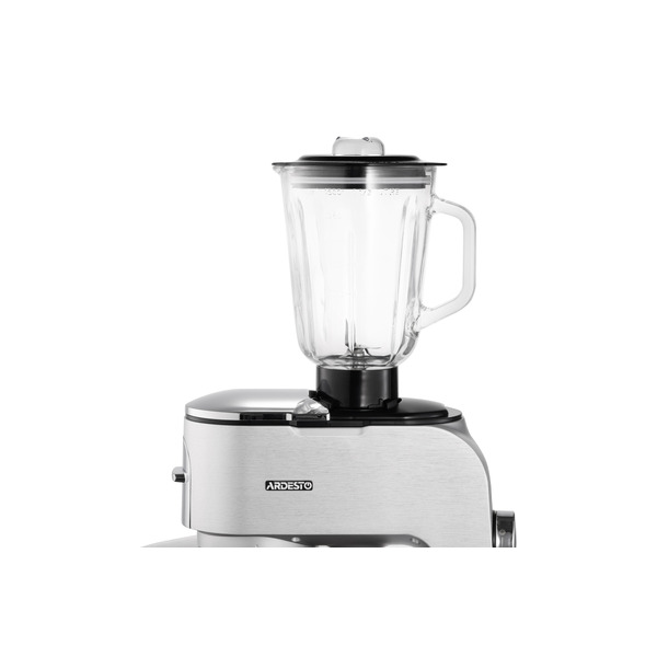 ARDESTO Кухонная машина KMCH-K1500SS/ 1500 Вт/ 6 скоростей + режим Pulse/ чаша 6 л./ блендер 1.5 л./серебристо-серый