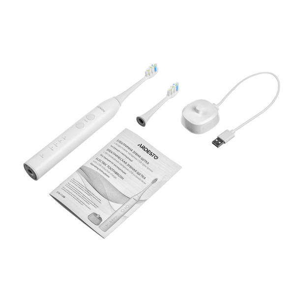 Електрична зубна щітка Ardesto ETB-112W біла