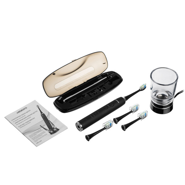 Електрична зубна щітка Ardesto ETB-212CB чорна