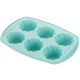 ARDESTO Форма для выпечки маффинов Tasty baking на 6 шт. 30*21*4 см, голубой, силикон