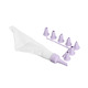 Мішок кондитерський з насадками Ardesto Tasty baking фіолетовий (AR2307LP)