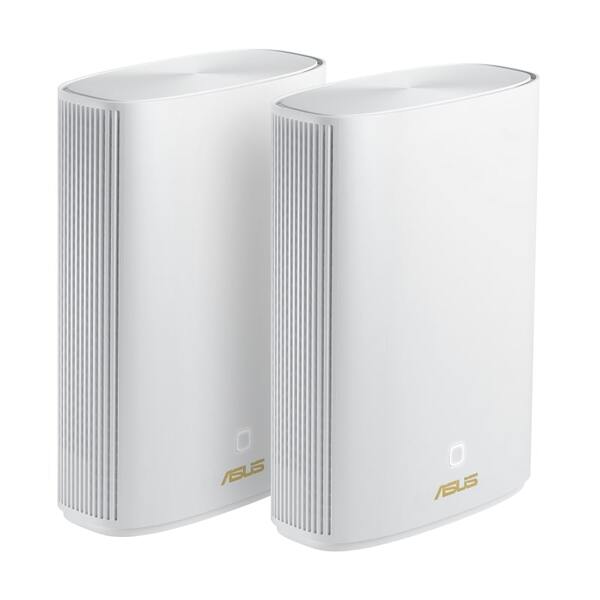 Mesh-система ASUS ZenWiFi AX Hybrid XP4 2PK AX1800 AV1300 2xGE LAN 1xGE WAN 1xUSB 3.2 PLC MU-MIMO OFDMA MESH