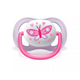 Avent Пустышка ортодонтическая Ultra Air I love для девочек 0-6 мес 2шт