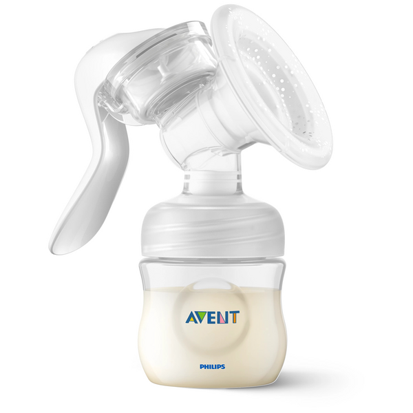 Avent Ручной молокоотсос с бутылочкой 115мл