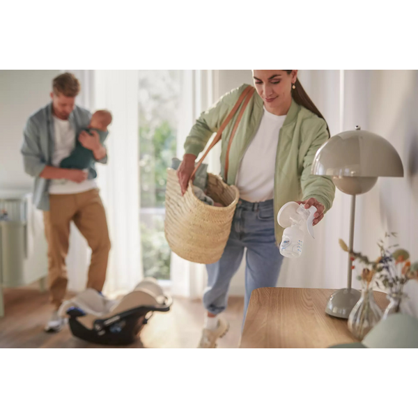 Avent Ручной молокоотсос с бутылочкой 115мл