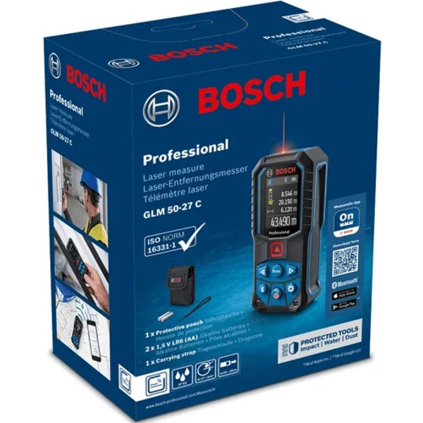 Далекомір лазерний Bosch GLM 50-27 C (0601072T00)