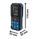 Bosch Дальномер лазерный GLM 50-27 C, ±1.5 мм, 0.05-50 м, IP 65, 0.2кг