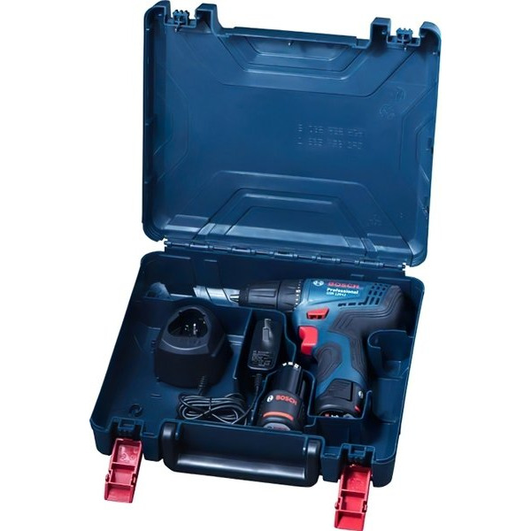 Bosch Шуруповерт-дрель GSB 120-Li, 12V, 2*2 Ач*2 Ач, 14/30 Нм, 400/1500 об/мин, 0.89 кг, кейс, ЗУ