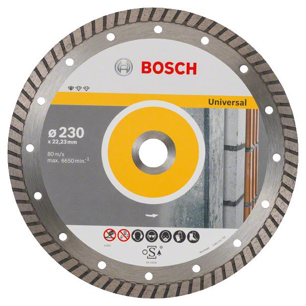 Алмазний відрізний диск Bosch Standard універсальний 230-22.23