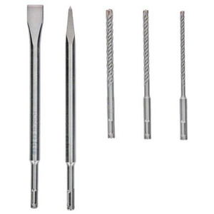 Bosch Набор буров SDS Plus-5X + SDS Plus Зубила