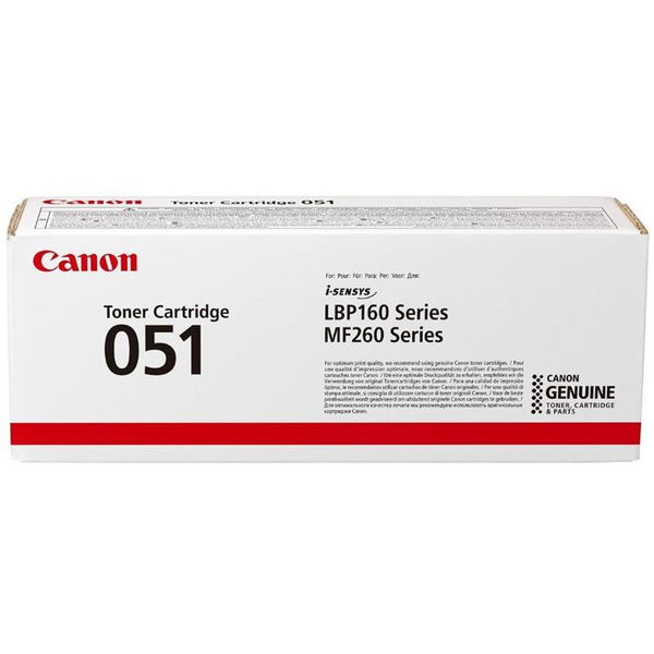 Картридж Canon 051 LBP162dw/MF269dw/267dw/264dw Black (2168C002)