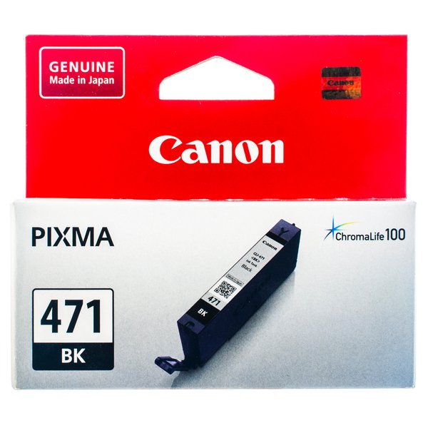 Картридж струменевий CANON CLI-471Bk PIXMA MG5740/MG6840 Black (0400C001)