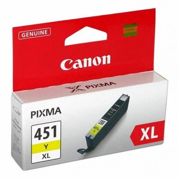 Чорнильниця CANON CLI-451Y XL Yellow PIXMA MG5440/MG6340 (6475B001)