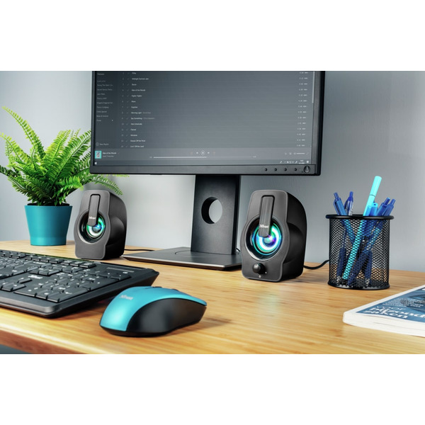 Акустична система Trust 2.0 Gemi RGB Black (22948_TRUST)