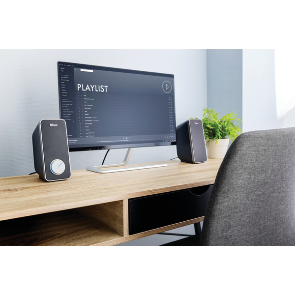 Trust Акустическая система (Колонки) 2.0 Arys BLACK