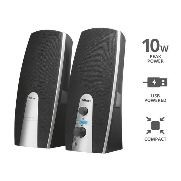 Комп'ютерні колонки Trust 2.0 Mila (16697_TRUST)