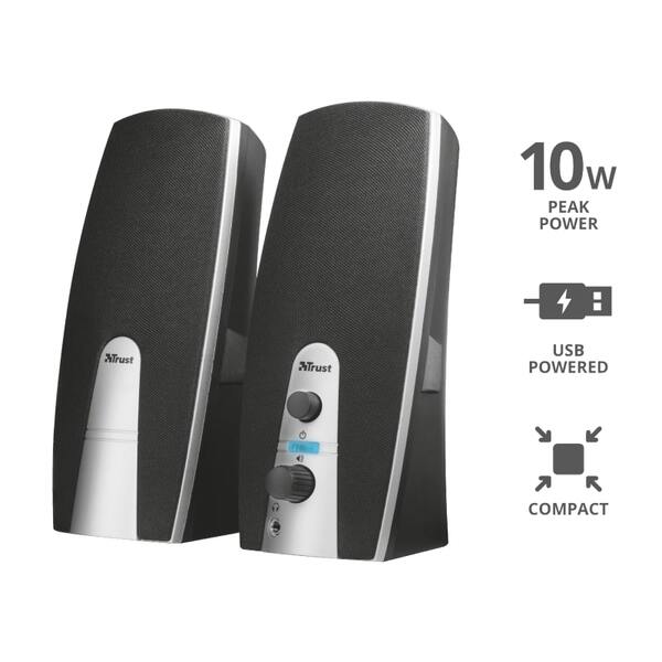 Комп'ютерні колонки Trust 2.0 Mila (16697_TRUST)