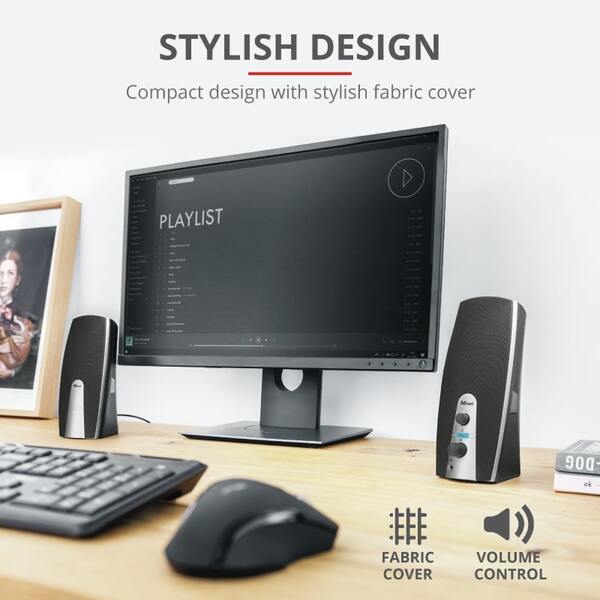 Комп'ютерні колонки Trust 2.0 Mila (16697_TRUST)