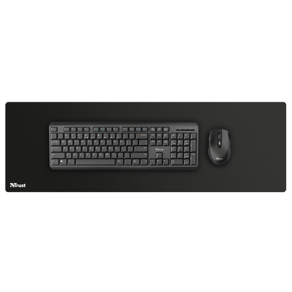 Килимок для миші Trust Mouse Pad XXL Black (930х300х3мм)