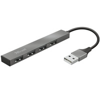 USB-хаб Trust Halyx Aluminium 4-Port 23786_TRUST