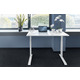 Стол DIGITUS Electric Height Adjustable 73-123cm white (DA-90407)
