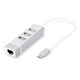 Digitus USB Type-C, 3xUSB+Fast Ethernet