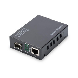 Медіаконвертор DIGITUS Gigabit, RJ45/SFP (DN-82130)