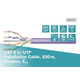 Digitus Кабель CAT 6 U-UTP, 100m, AWG 23/1, LSZH-1, фиолетовый
