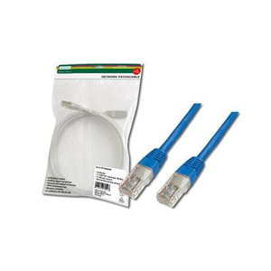 Патч-корд DIGITUS CAT 5e UTP, 5м, AWG 26/7, Blue (DK-1511-050/B)