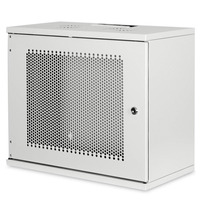 Digitus Шкаф SOHO, 19" 9U 540x400, метал.дверь, 60kg max, серый