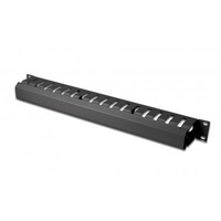 Digitus Кабельный организатор 19" 1U, перфорированный