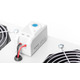 Digitus Панель вентиляторов 19" Roof Wall Mount, 2 fans, thermostat, RAL 7035