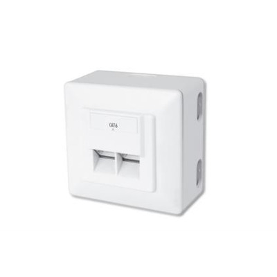 Digitus Настенная розетка cat. 6 STP 2xRJ45 8P8C, для наружной проводки
