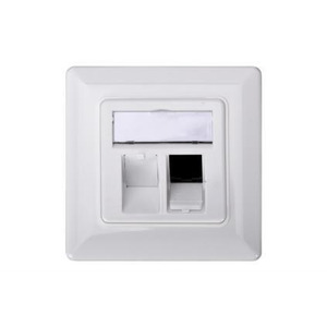 Лицьова панель Digitus 2х Keystone 80x80