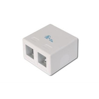 Digitus Соединительная коробка  для модулей Keystone, 2 порта