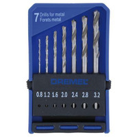 Dremel Набор сверел 628 по металлу (7 шт.)